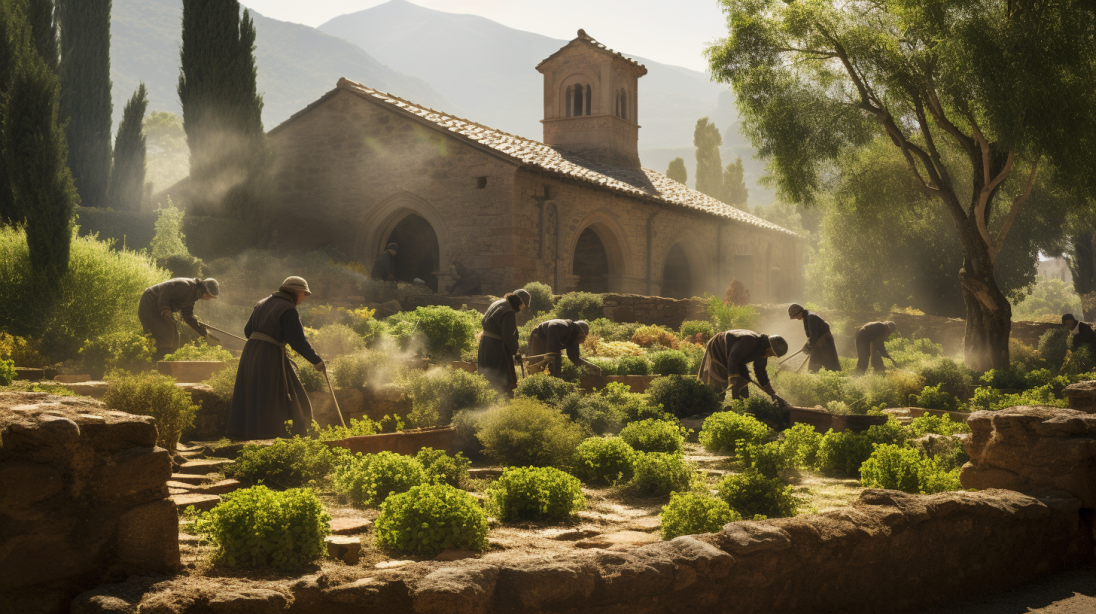 Los monjes y la propiedad